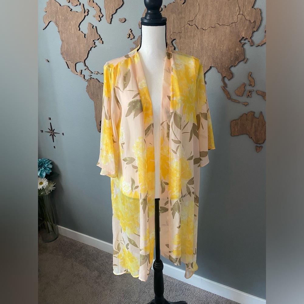 Yellow Pool Coverup